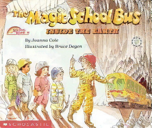 The Magic School Bus Inside The Earth, De Joanna Cole. Editorial Perfection Learning, Tapa Dura En Inglés