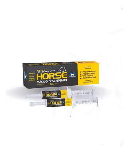 Pasta Mo Gel Cx Com 2 Seringas Suplemento Performance Horse