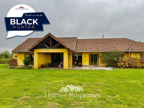 Parcela En Venta En Talca, Con Casa, Piscina, Solida, 300m2