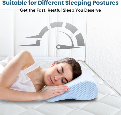 Almohadas De Espuma Viscoelástica, Almohada Para El Cuello P