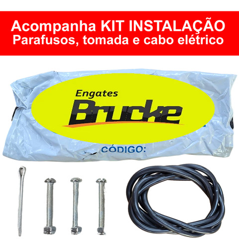 Engate Reboque Jeep Compass 2023 2024 2025+ T270 1.3 Turbo