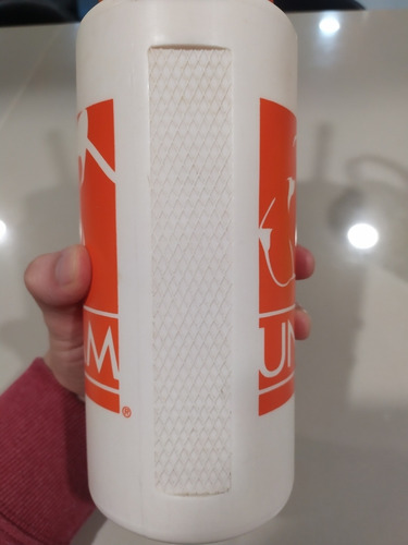 Pepsilindro De La Unam Usado. Blanco Con Tapa Naranja (Usado)
