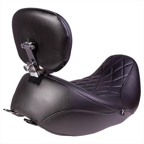 Banco Solo Confort + Garupa +encosto Touring Todas 2008-2024