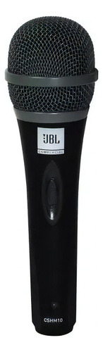 Microfone De Mão JBL Cshm10 Dinâmico Supercardióide