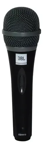 comprar Microfone De Mão JBL Cshm10 Dinâmico Supercardióide - NÃO ACOMPANHA CABO!