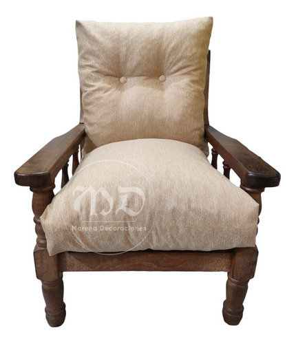 4 Almohadon 60x60 Antidesgarro Sillon, Cierre  Funda Interna