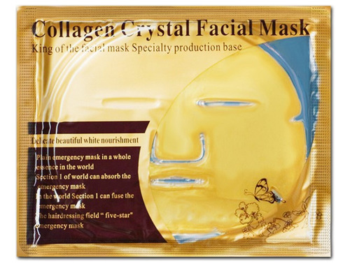 Máscara Facial De Colágeno Hidratação Profunda Skin Care