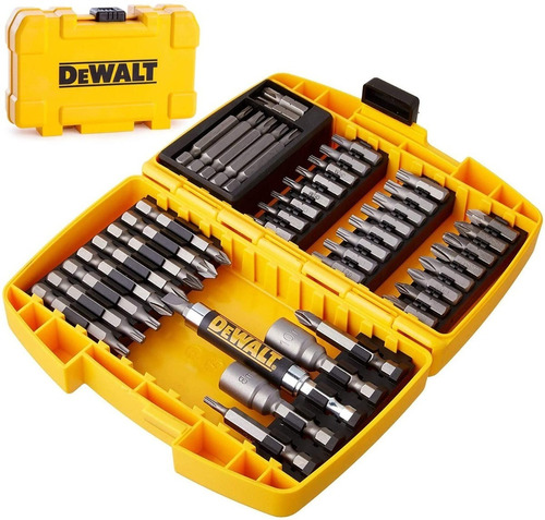 Set 45 Pzas Atornillador De Alto Rendimiento Dewalt Dt71702