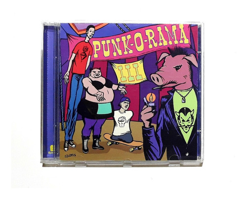 Cd Punk O Rama 3 Compilado   1998 Made In Usa Oka