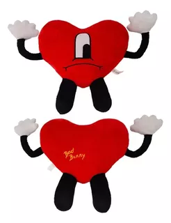 2 Mascote Vermelho Em Forma De Coração E Amor