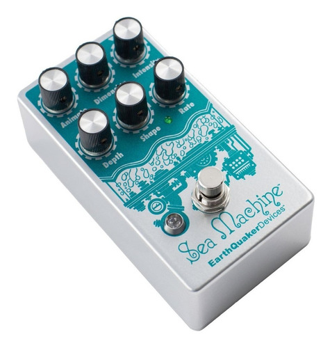 Pedal Chorus Sea Machine Earthquaker Devices V3 Cor Verde