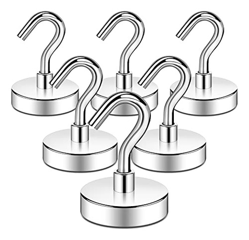 Magnetic Hooks Heavy Duty, 80 Lbs Neodymium Magnet Hook...