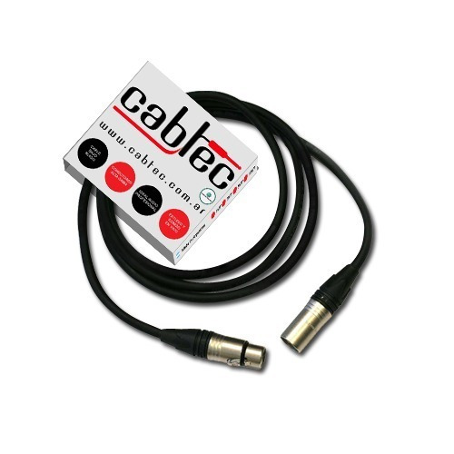 Cable Xlr Canon Para Microfono Neutrik 9 Metros Cabtec