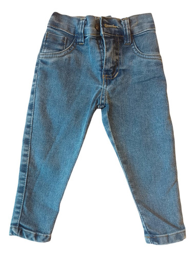 Jeans Chupin Elastizado Bebes Bebas Unisex