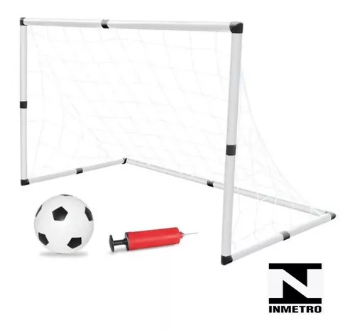 Kit Futebol Menino Gol Golzinho Mini Infantil Mini Trave Rede Bola fret  gratis