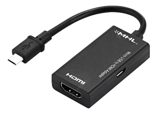 Adaptador De Video Mhl A Tv Hd De Micro Usb A Hdmi  