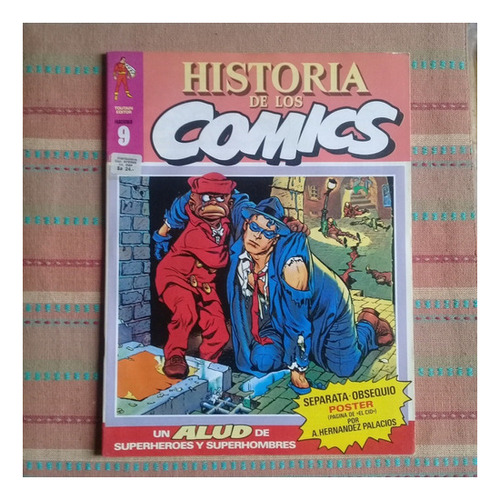 Revista. Historia De Los Comics. Fascículo #9.