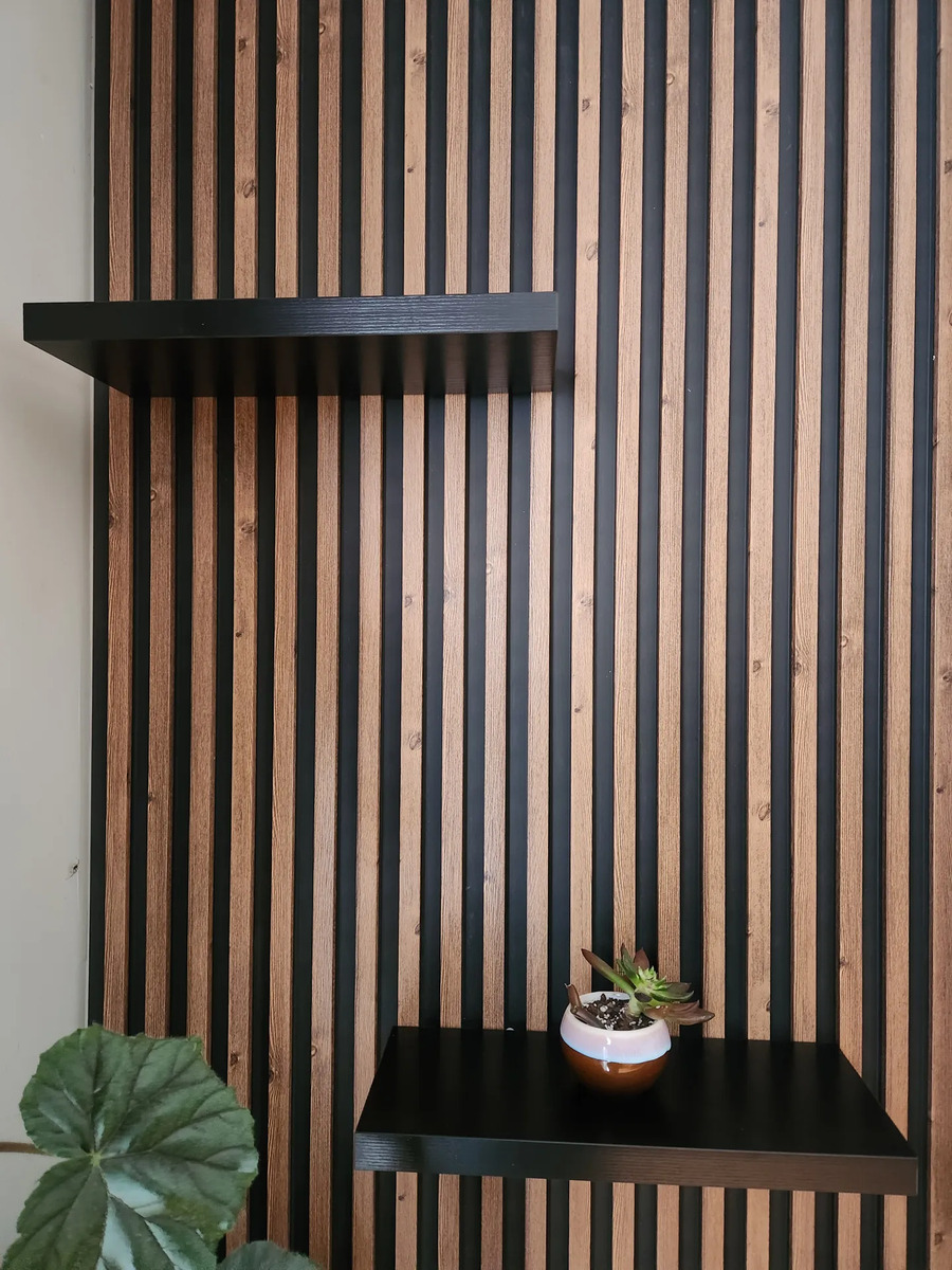 Contenido de cliente de Repisas flotantes de melamina · Set de 3