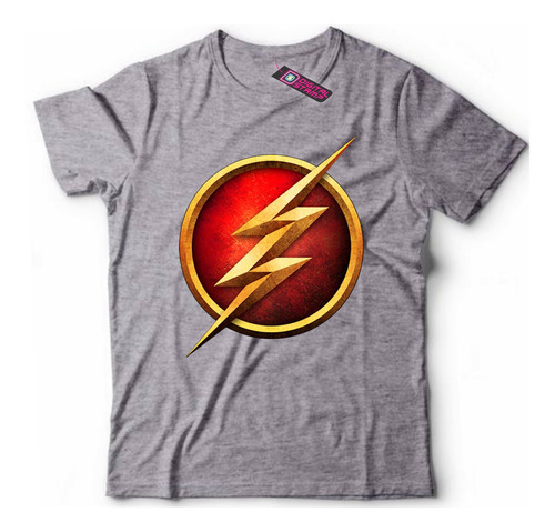 Remera The Flash Serie Tv Logo Rayo S30 Dtg Premium