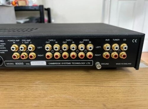 Audiolab 8000s Integrado, No Nad, Macintosh, Rotel, Sansui (Usado)