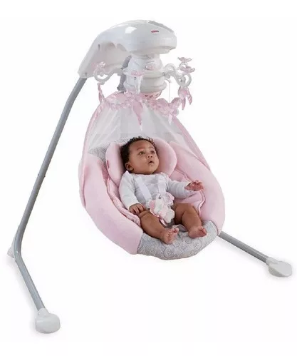 Mecedora Eléctrica Fisher Price Cradle And Swing Es suave, cómodo y tan  relajante que a su bebé le encantará acurrucarse en el columpio Sweet, By Ella's Baby