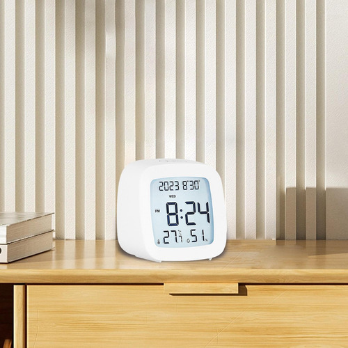 Pequeño Reloj Despertador Digital, Reloj De Noche