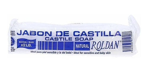 Jabon De Castilla Roldan Jabón De Castilla 8 Oz 1/2lb Sens.