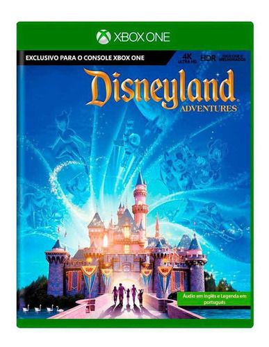 Kinect Disneyland Adventures Xbox One Mídia Física