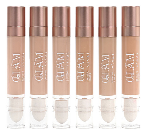 6 Corretivo Liquido Tons Claros 1205 G1 Vivai Atacado
