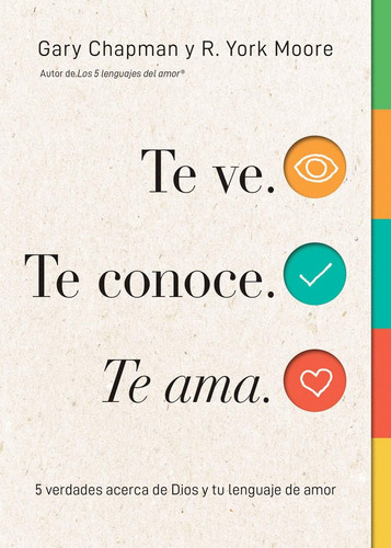 Libro: Te Ve. Te Conoce, Te Ama.: 5 Verdades Acerca De Dios 