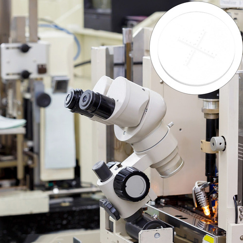 Microscopio De Micrómetro Ocular, Regla De Calibración