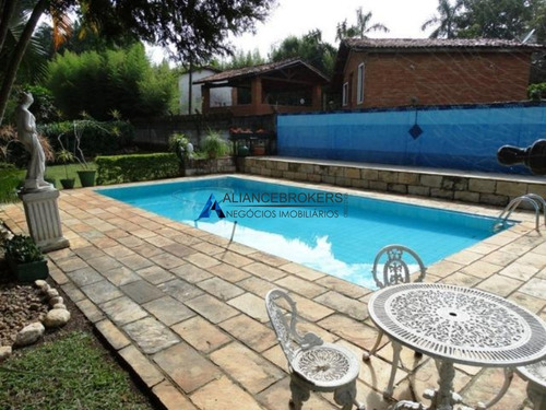 Chácara A Venda Com Terreno De 2.500 M² E 320 M² De Área Construída Sendo 4 Suítes , Com Piscina Em Cabreúva - Permuta - Ch00116 - 33694930