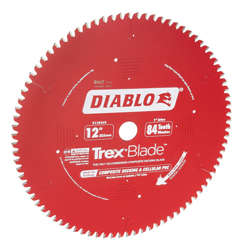 Disco Sierra Diablo D1284cd Ø305 84d Eje25 Plastico