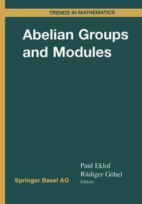 Libro Abelian Groups And Modules : International Conferen...