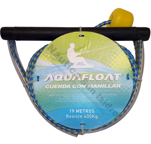 Manillar Con Soga Para Ski Acuático Wakeboard Aquafloat