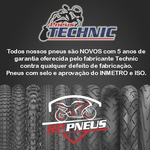 Par De Pneus Technic T&c 90/90-21 120/80-18 Xre 300 Lander.
