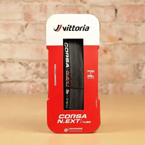 Pneu Vittoria Corsa N.ext 700x32 Graphene 2.0 200tpi Cor Preto