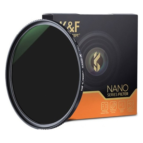 Filtro Densidad Neutra Nd4 Nano X Pro K&f Concept 62mm