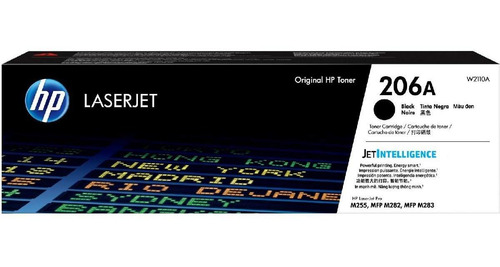 Cartucho De Toner Original Hp Laserjet 206a Negro W2110a