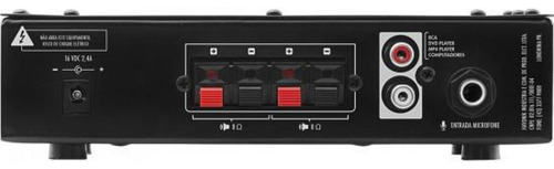 Kit Som Hayonik Compact 200 + Caixas Msb406 - 200w Rms
