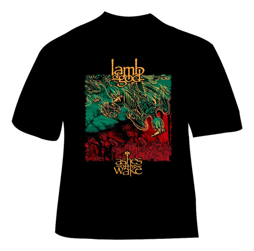 Polera Lamb Of God - Ver 01 - Ashes Of The Wake