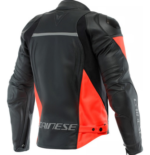 Chamarra Para Moto Dainese (original) Racing 4 Piel Negro Lisa Large 52