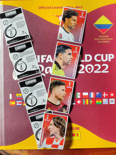 Barajitas Coca Cola Panini 2022 Mundial 