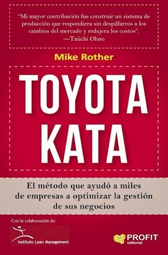 Toyota Kata - Rother - Profit - #d