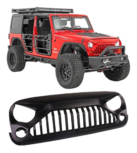 Parrilla De Frente Jeep Wrangler Ungry 2007 A 2017