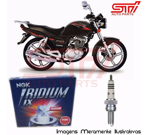 1 Vela Ngk Iridium Cr7eix Suzuki Gsr 150i 2011-2016
