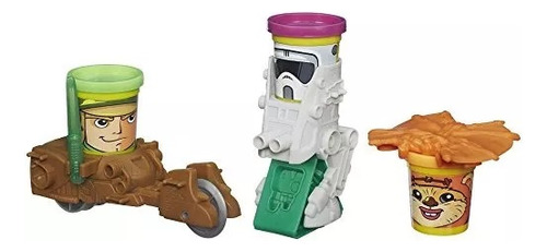 Set Play Doh Star Wars Misión En Endor