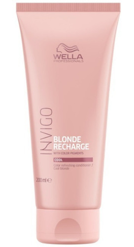 Acondicionador Cabellio Rubio Wella Invigo Blonde 200ml 