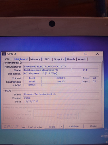 Netbook Samsung Np100 Blanco (Usado)
