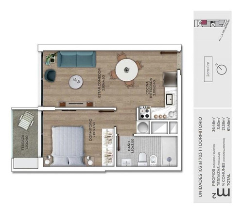 Imagen 18 de 21 de Apartamento - La Blanqueada
